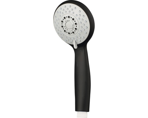 Basano handdouche, Ø 8 cm, 3-voudig verstelbaar, matzwart