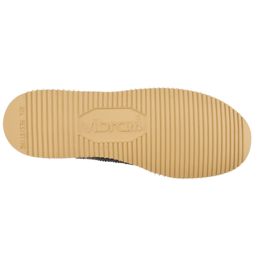 MIWAK AZTEC DK BROWN COGNAC NAVAJO-Mocassin en cuir pour homme
