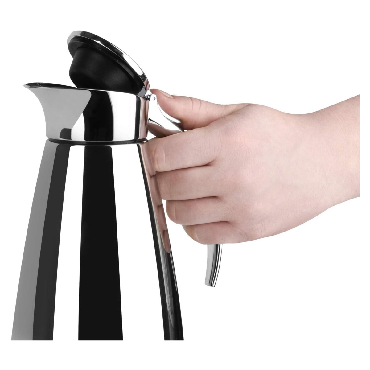 Emsa Eleganza 1,3L Edelstahl Isolierkanne