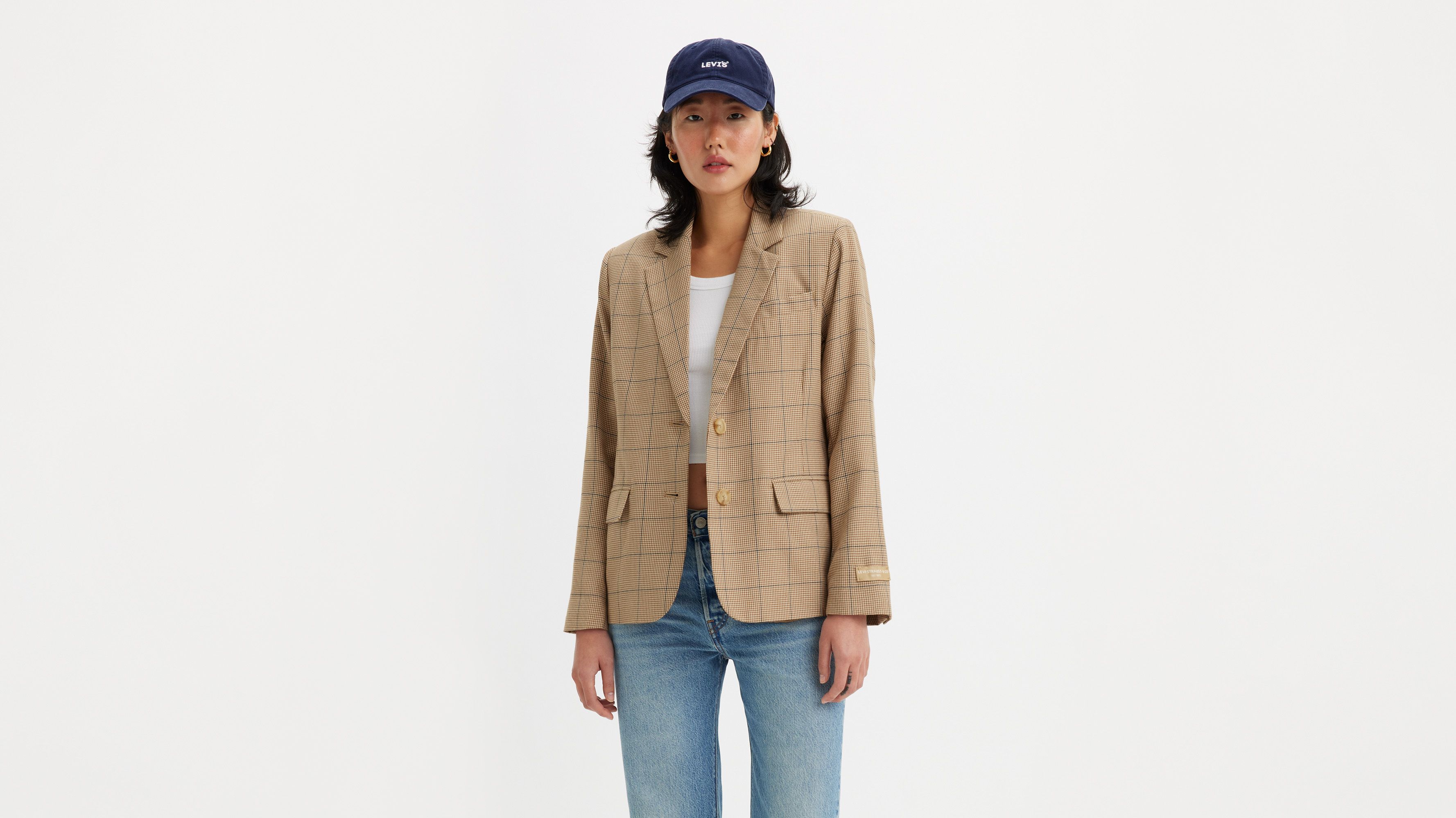 Blazer Classic Abner - Goldie Plaid Otter - Gris