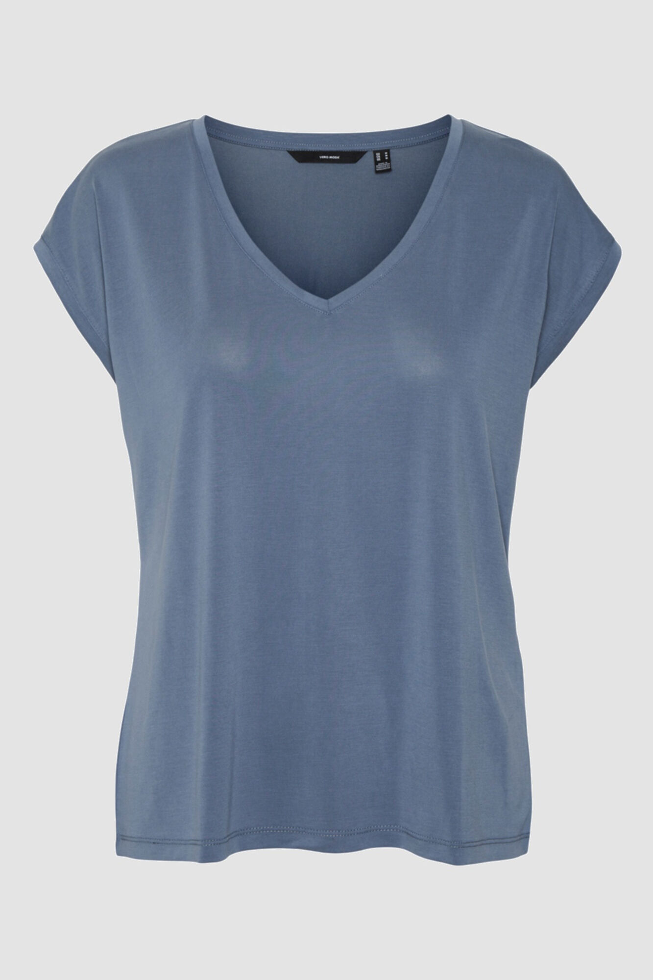 Camiseta fluida - Azul