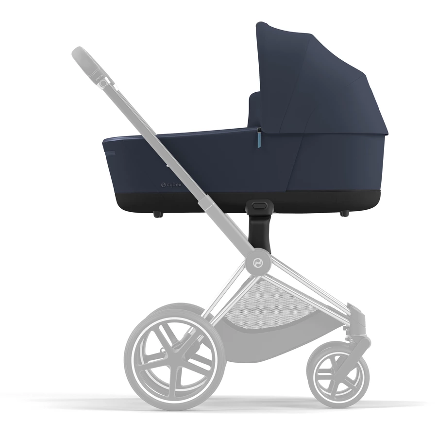cybex PLATINUM Kinderwagenaufsatz für New Priam und e-Priam Lux Carry Cot Nautical Blue