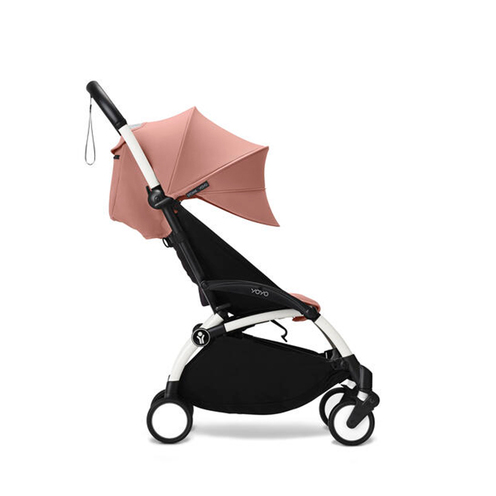 Poussette YOYO3 Pack 6+ Ginger / Cadre Blanc - STOKKE