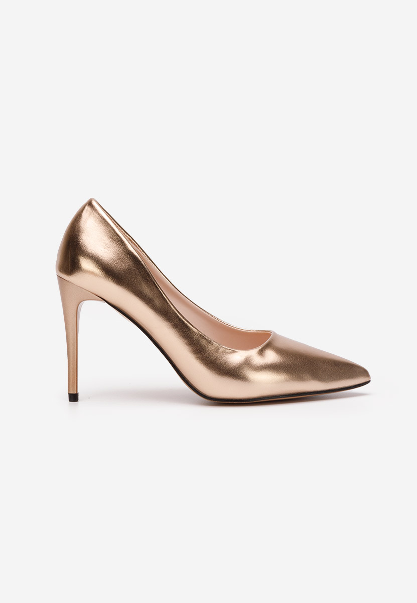 Chaussures stiletto champagne Donia
