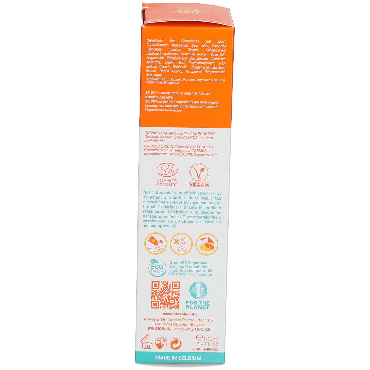 BIOSOLIS® Sonnenmilch Kids LSF 50+