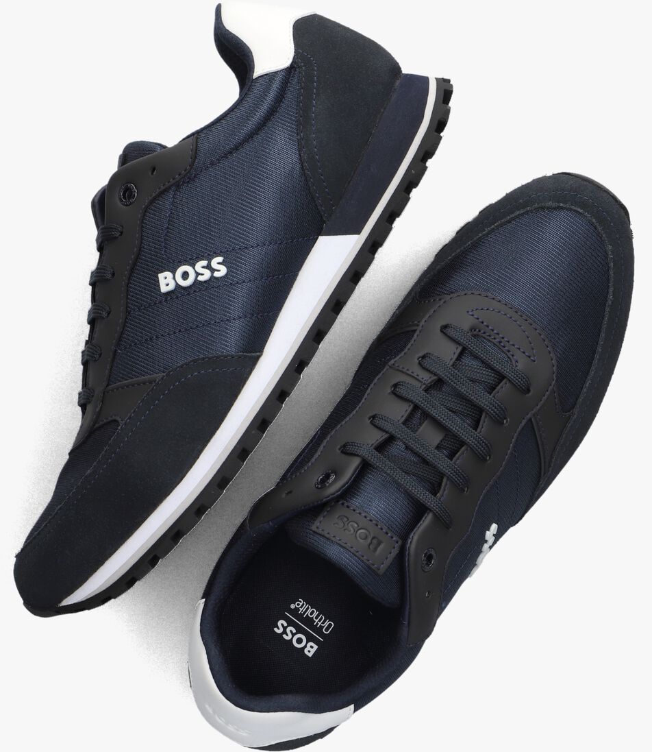 BOSS blauwe boss lage sneakers parkour-l runn