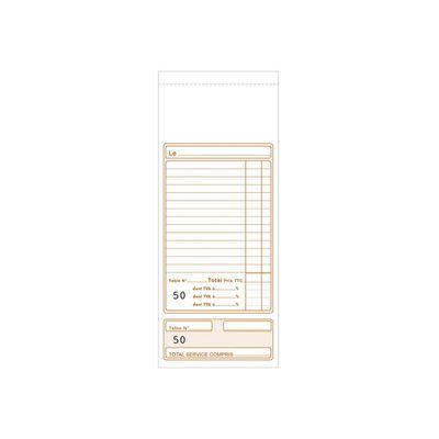 Exacompta - 10 Blocs additions - 50 feuilles - 96 x 230 mm - en double