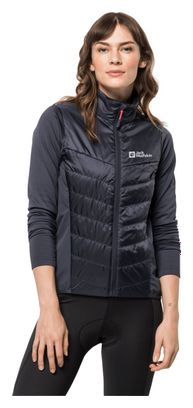 Doudoune Femme Jack Wolfskin Morobbia Gris