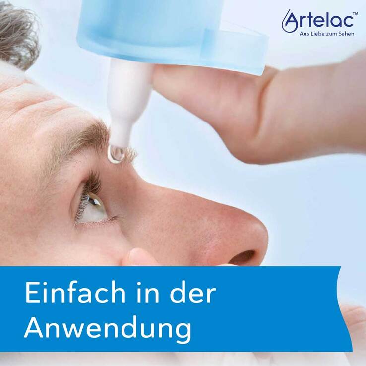Artelac Splash MDO Augentropfen bei trockenen Augen, 2X15 ml