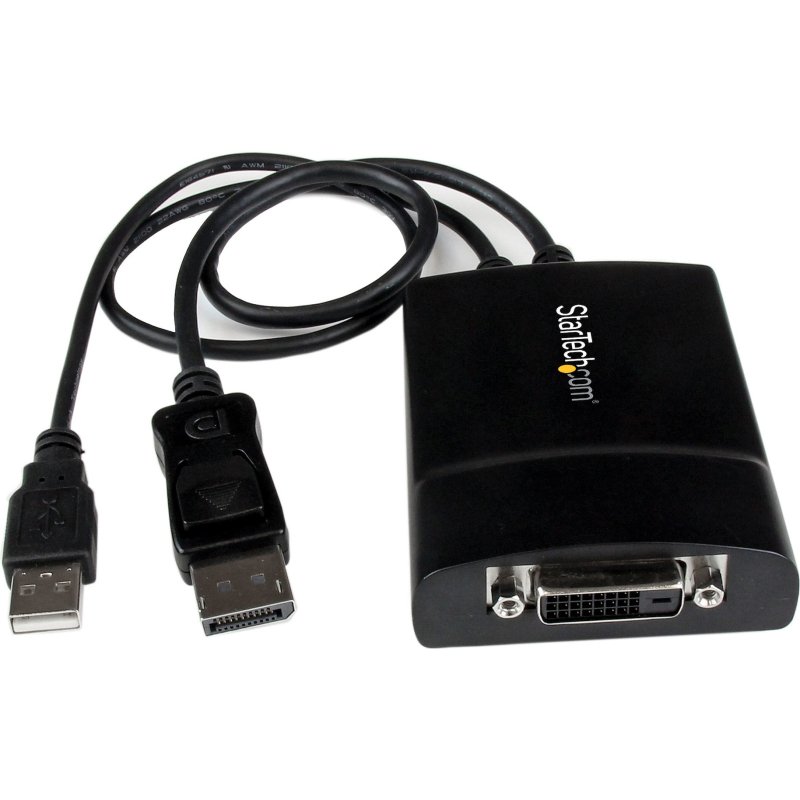 StarTech.com Adaptateur Actif DisplayPort vers DVI-D Dual Link - Convertisseur DP DVI Actif