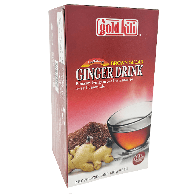 Gold Kili Instant Gember Drank met Basterdsuiker 10x18g