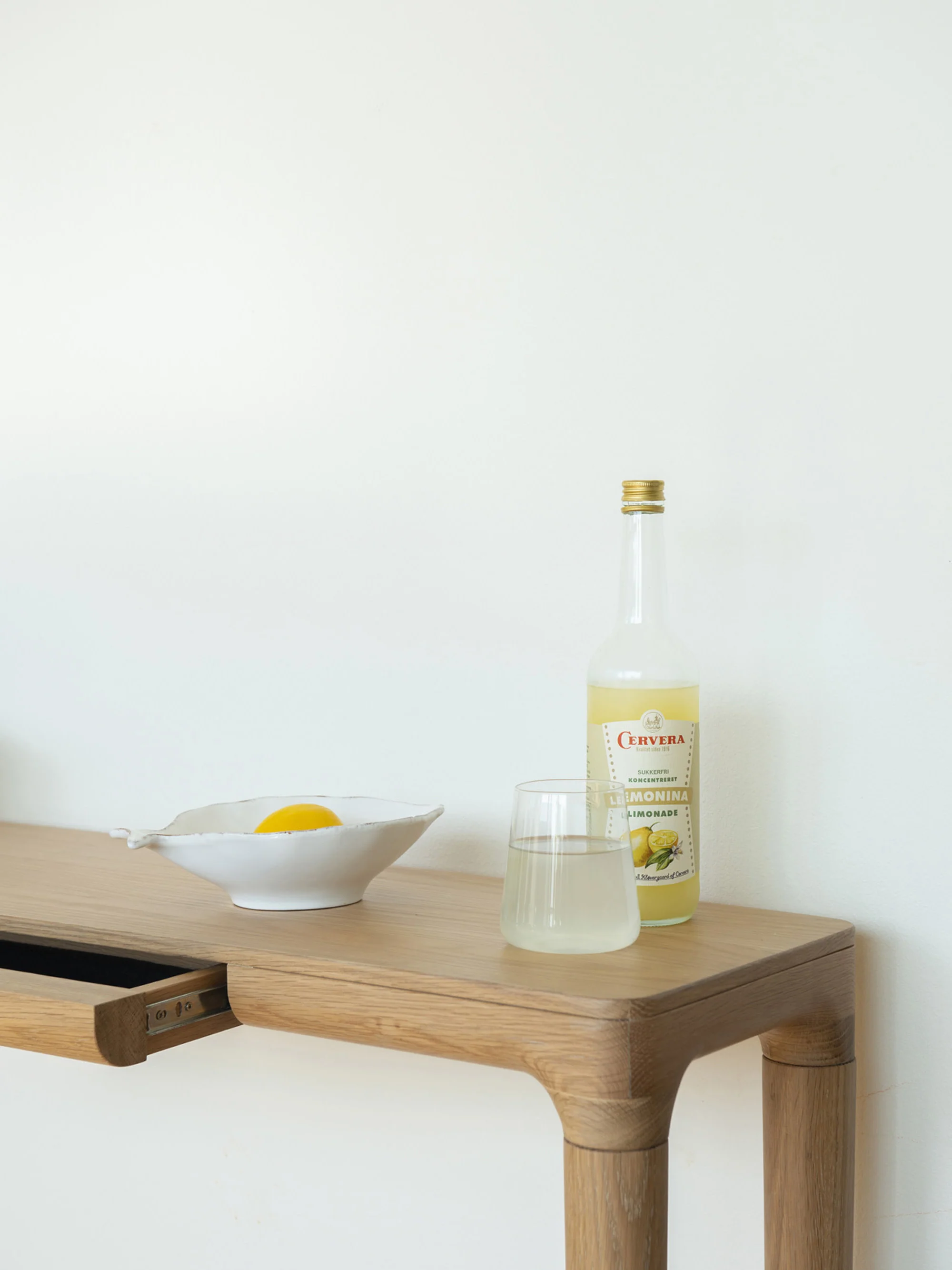 Wandtafel Heart'n'Soul van eikenhout met lade