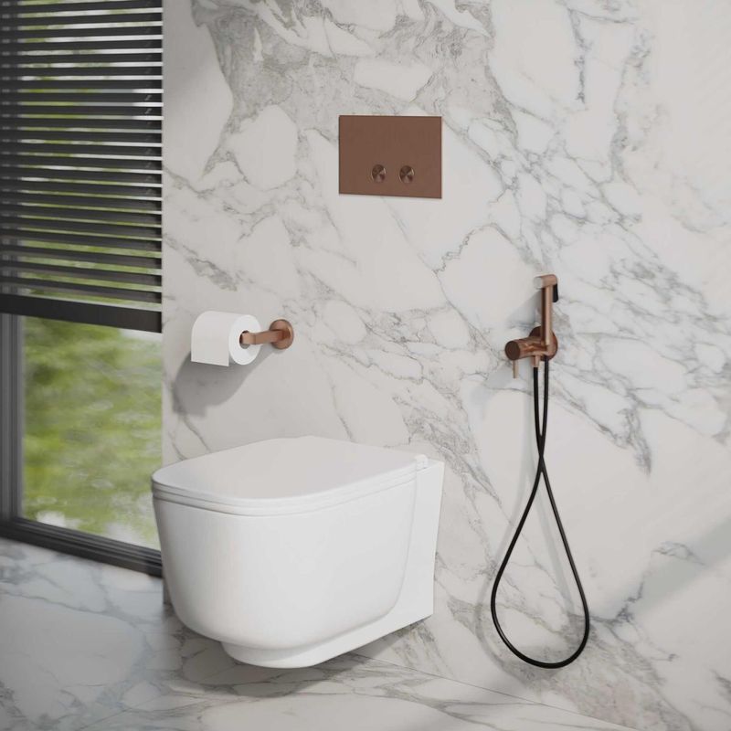 Drukplaat - Inti Bath - RVS 316 - Matt Copper