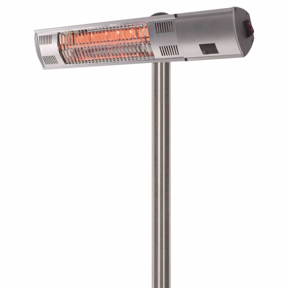 Chauffage sur pied royal diamond 2000 w argenté rosé de couche