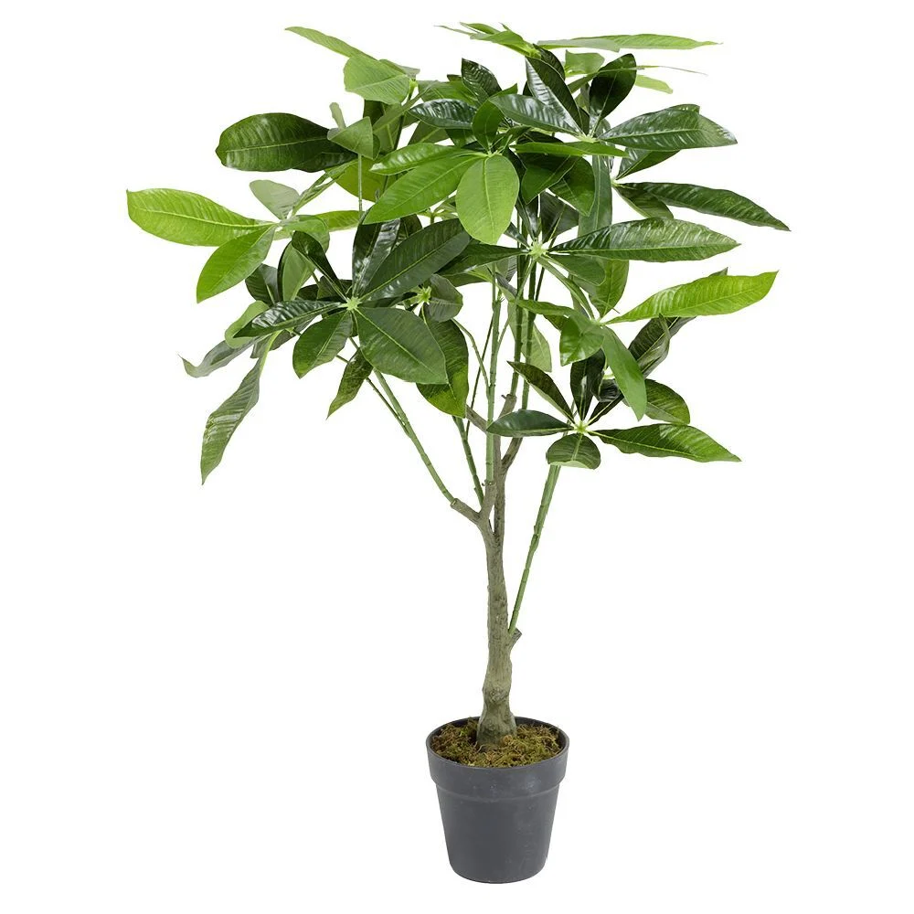 Arbre de la fortune artificiel vert Ø55xH75cm