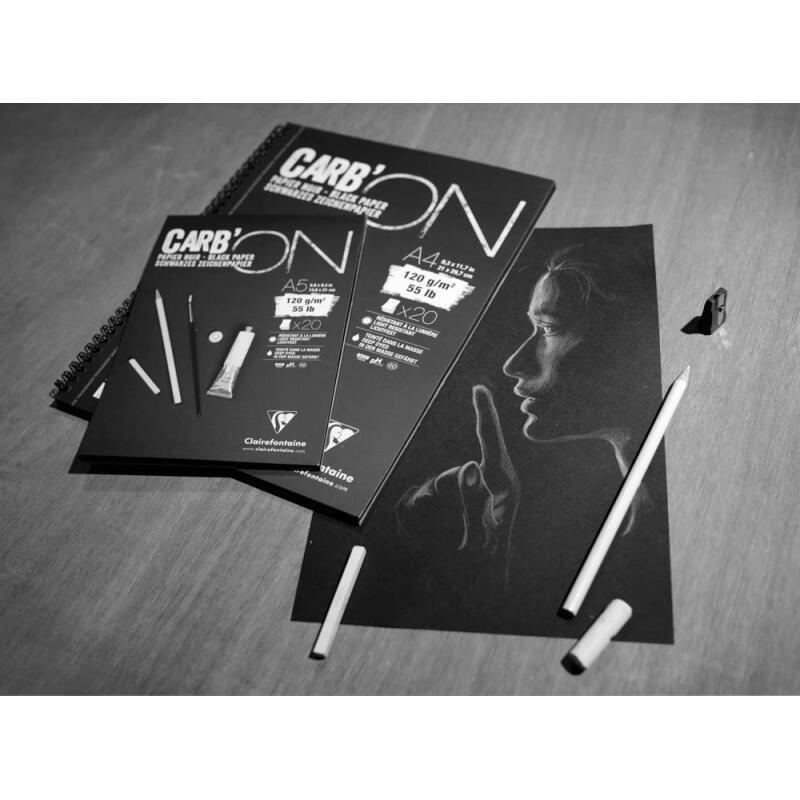 Carb'ON bloc collé 20F A3 120g