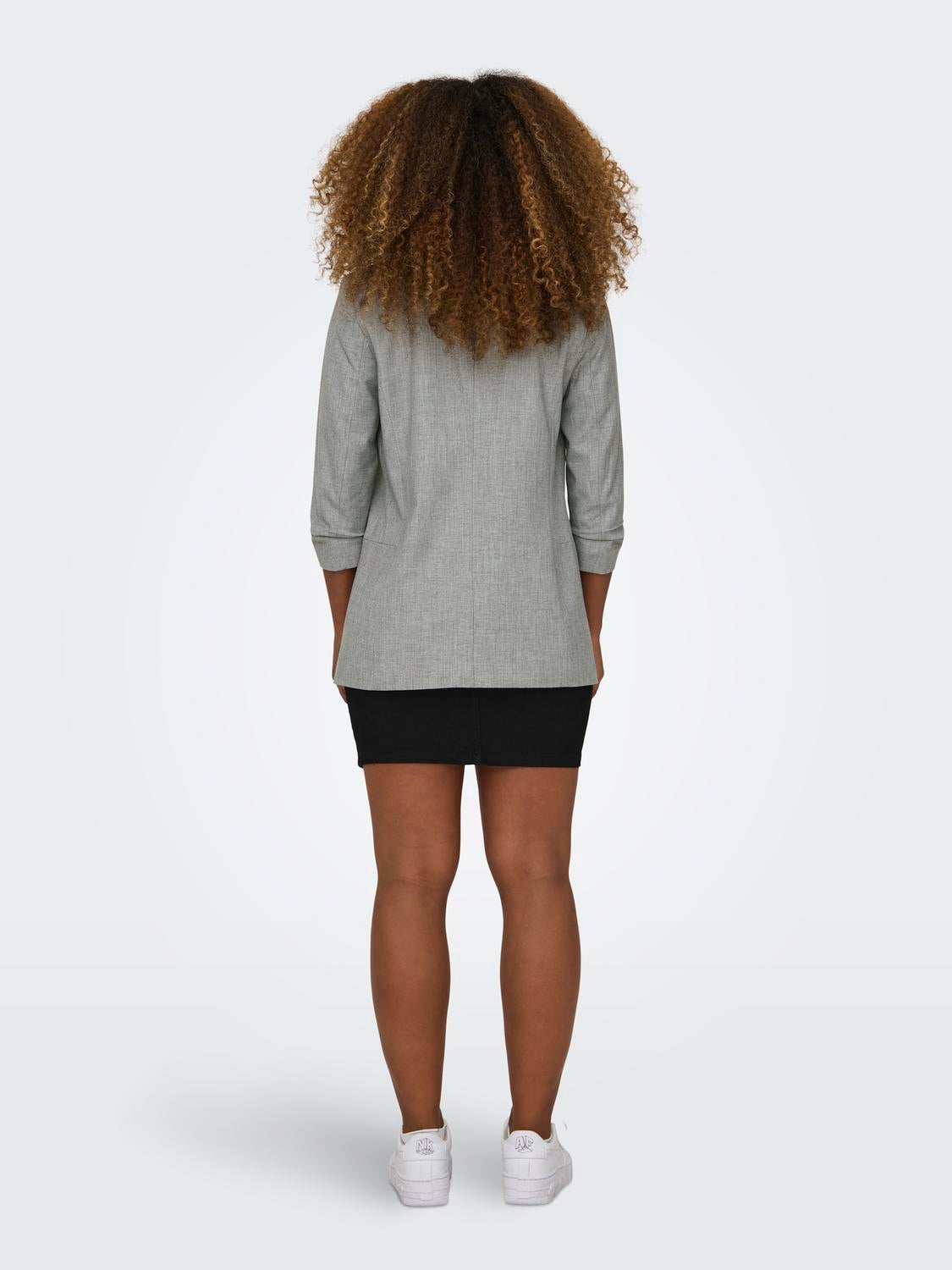 ONLELLY Blazer Light Grey Melange