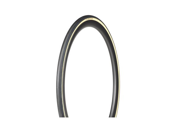 Pneu Route Bontrager R4 Classics Hard-Case Lite 700 mm Tubetype Souple Flancs Beige
