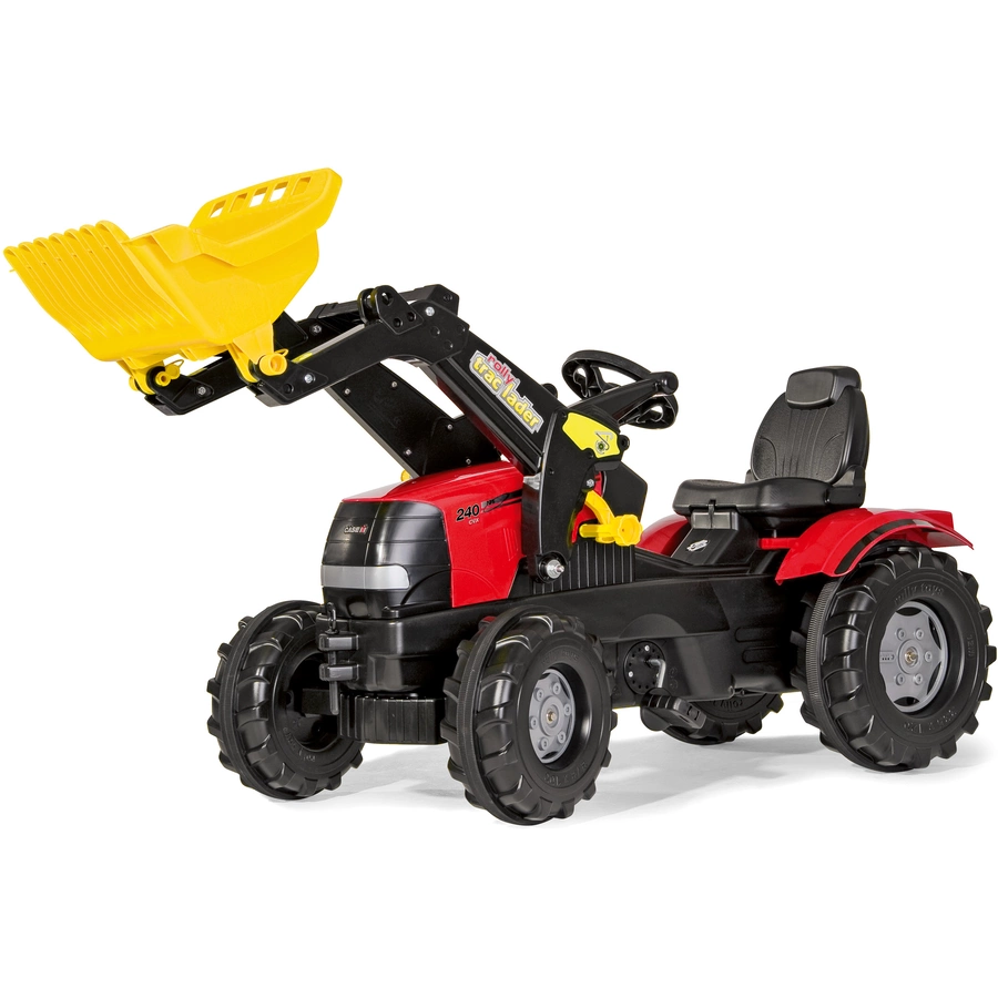 Rolly Toys Trettraktor Case Puma CVX 240 + Frontlader Rot Rot