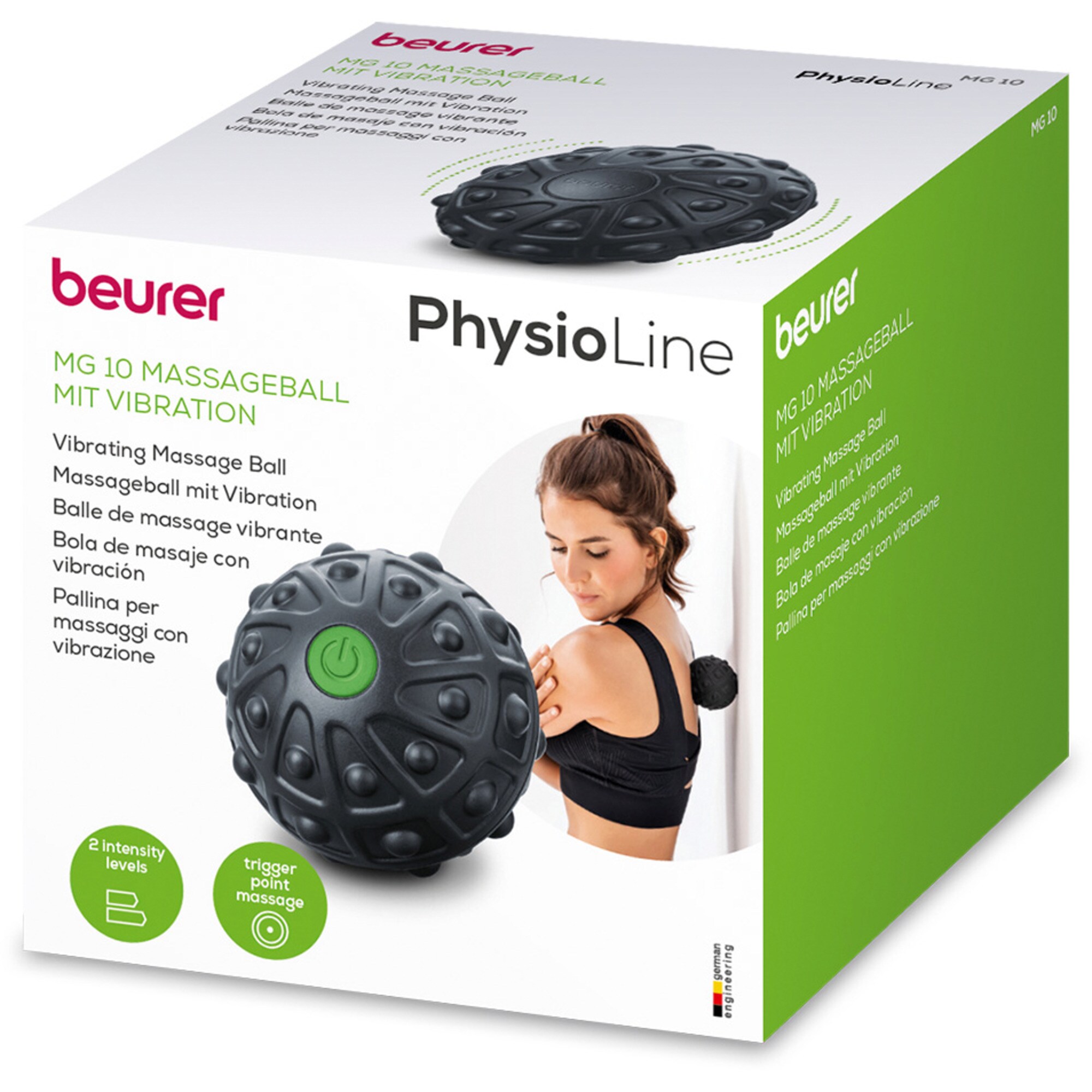 Beurer Massagegerät Massageball mit Vibration MG 10