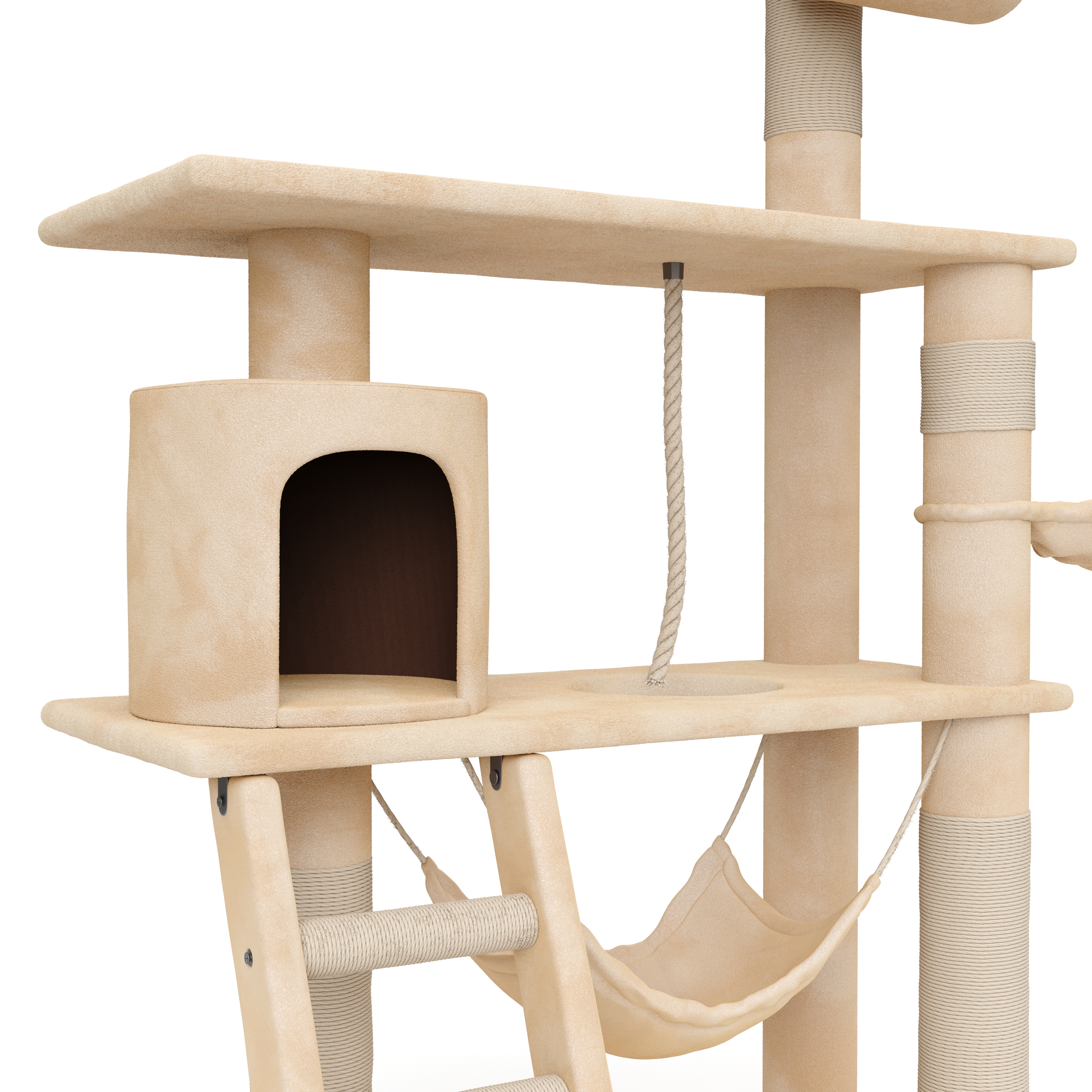 Katzenbaum SIMBA 141 cm beige