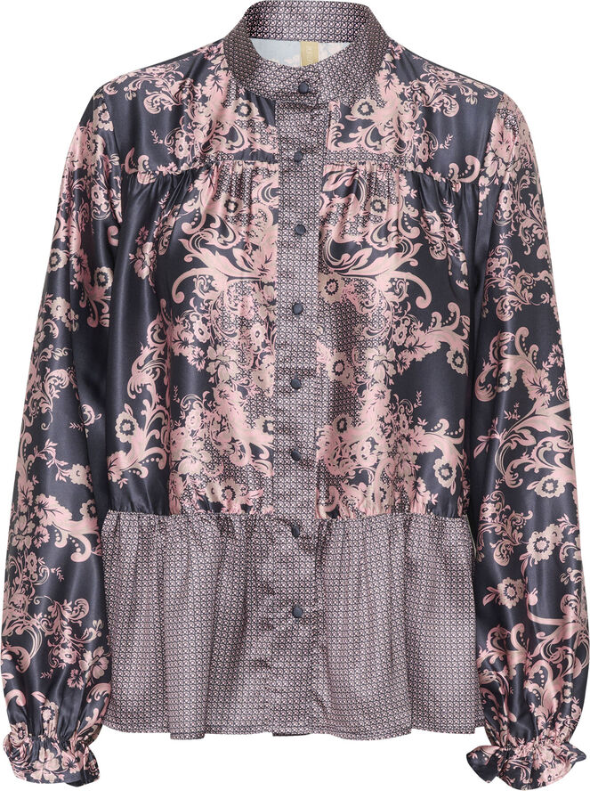 Culture CUarina Shirt Gray graphic
