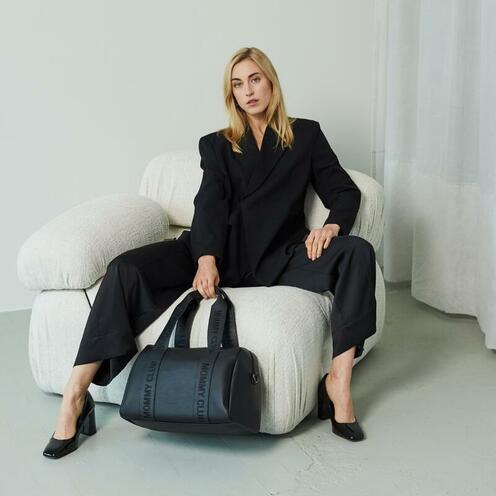 Sac à langer Mommy club - Black - CHILDHOME