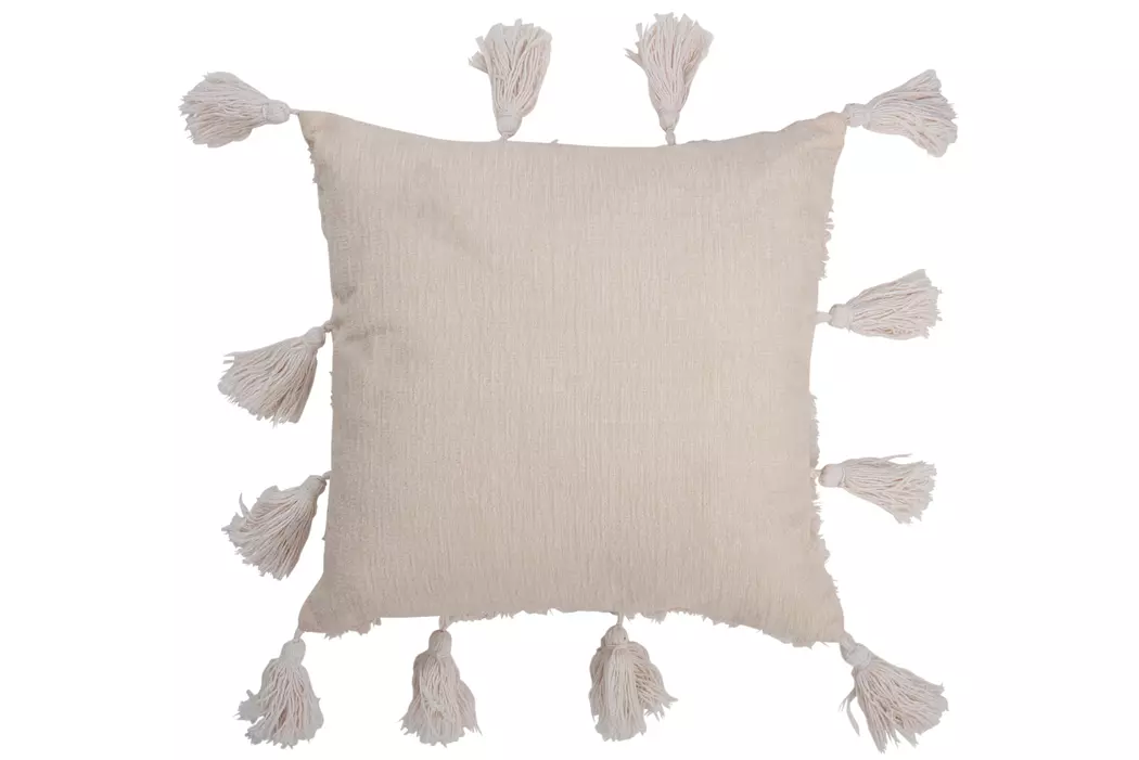 Kissen Quaste 45 x 45 cm