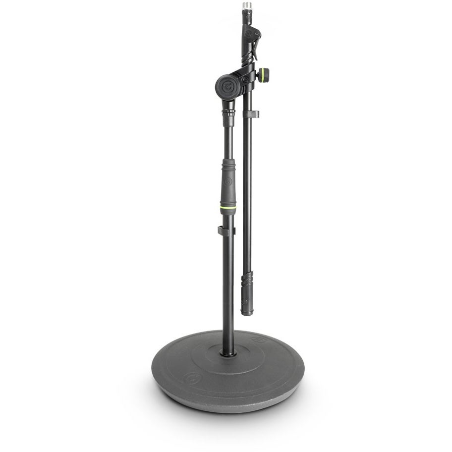 Gravity MS 2222 B kort microfoonstatief met ronde basis