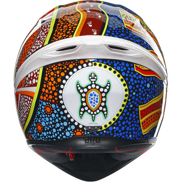 AGV - Casque K1 S Dreamtime Bleu / Orange / Multicolore