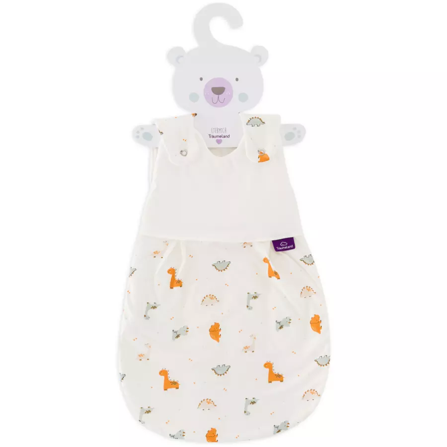 Träumeland Babyschlafsack LIEBMICH 3tlg. Set Dinolino