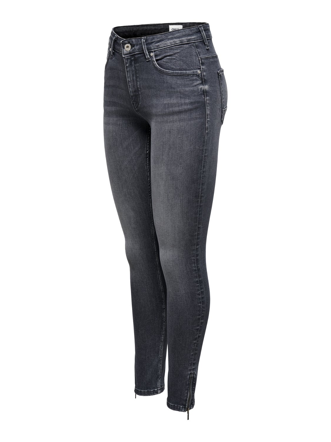 ONLKENDELL Mittlere Taille Skinny Fit Jeans Medium Grey Denim