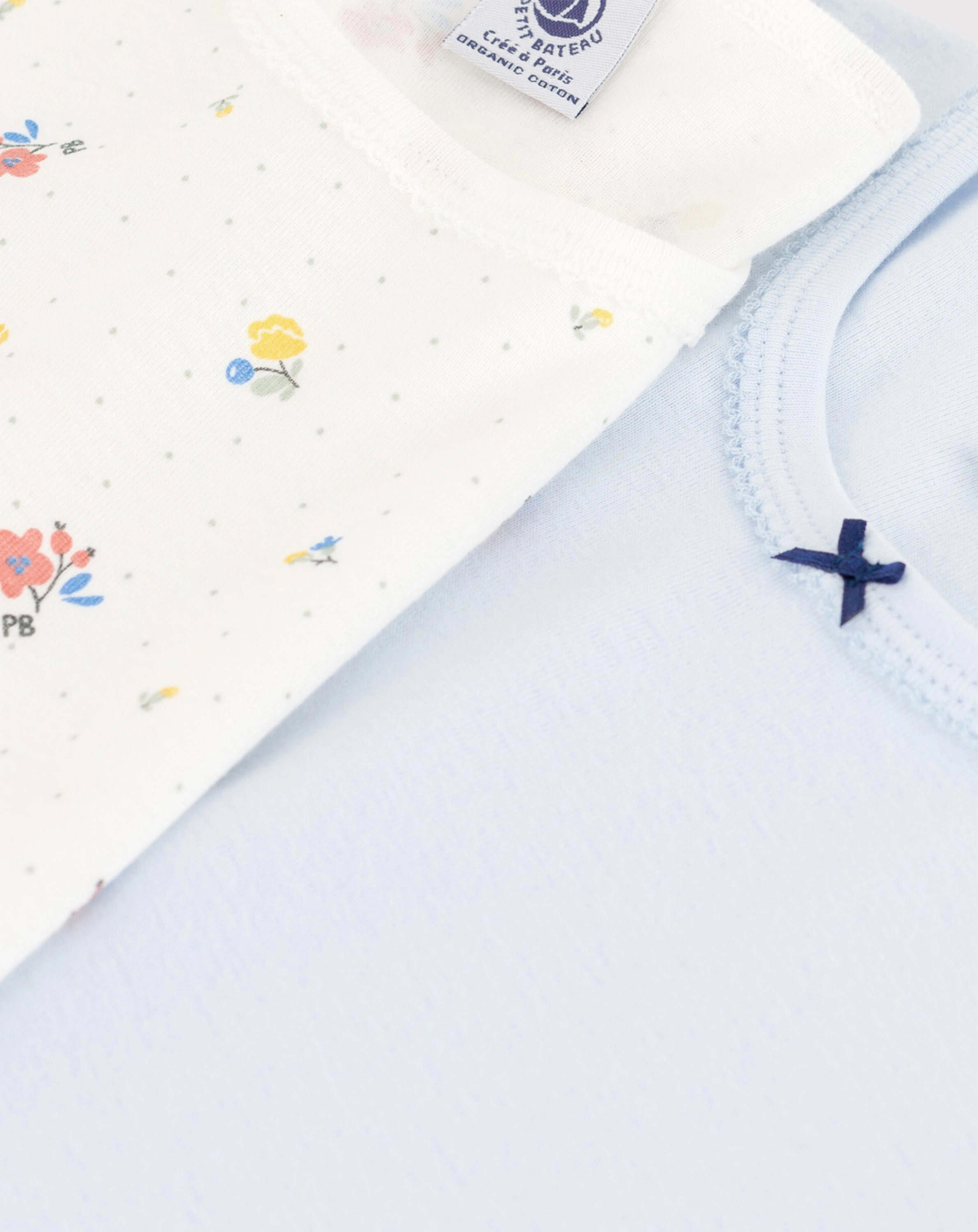 Unterhemd MINI JOLIE 2er-Pack in marshmallow/fraicheur