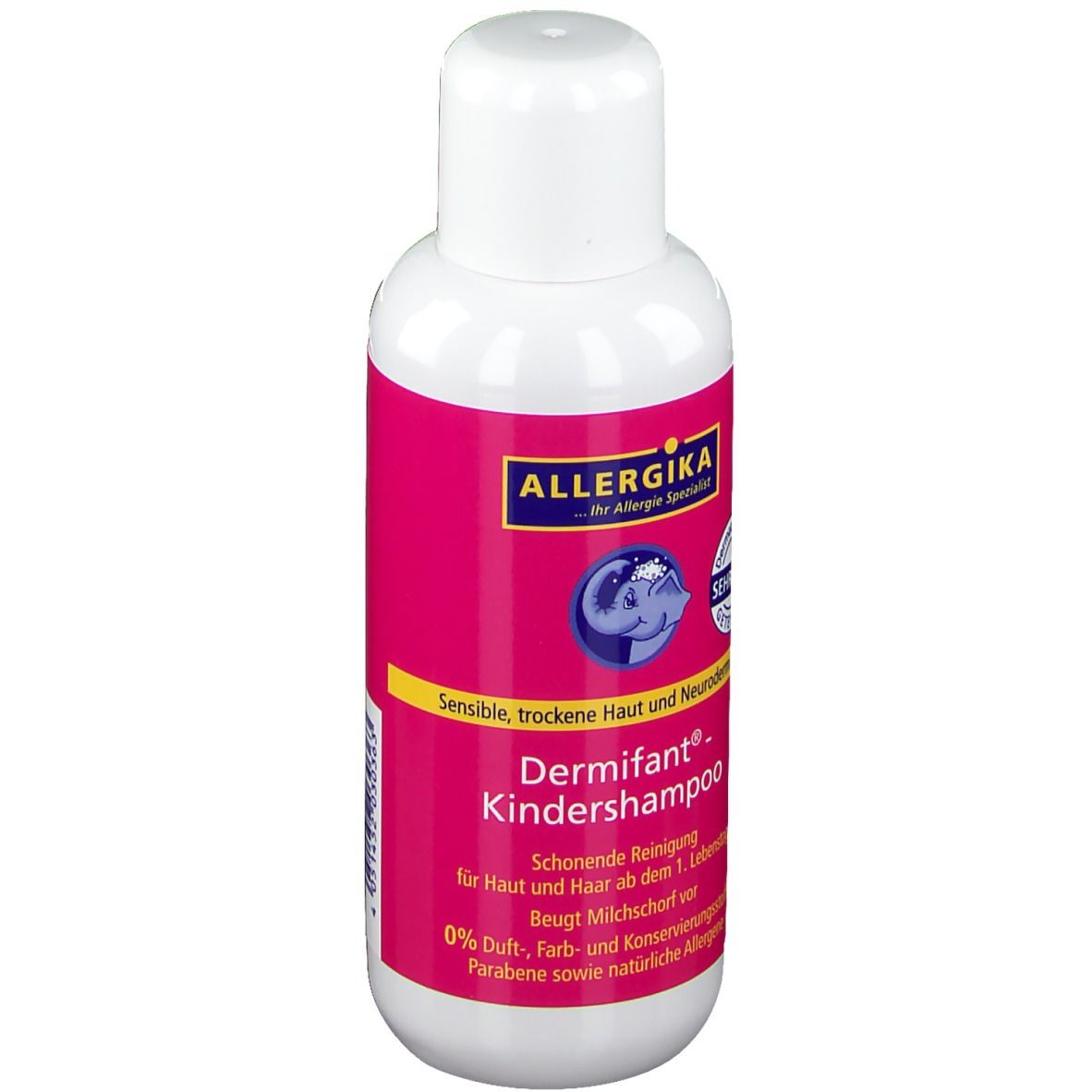 Dermifant® Kindershampoo - Milde, tägliche Reinigung bei Neurodermitis, Juckreiz und trockener, schuppiger Haut