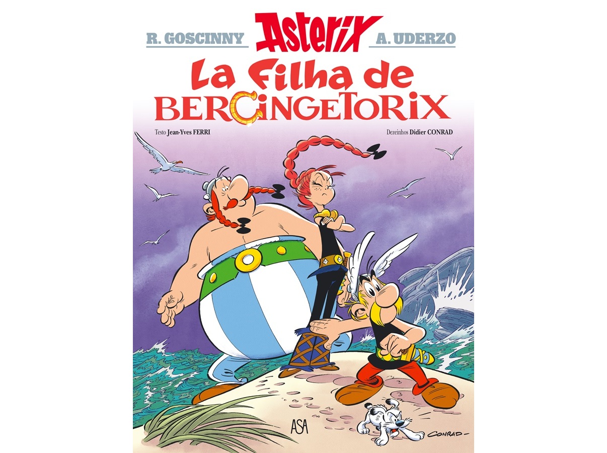LIVRO ASTÉRIX LA FILHA DE BERCINGETORIX Nº38