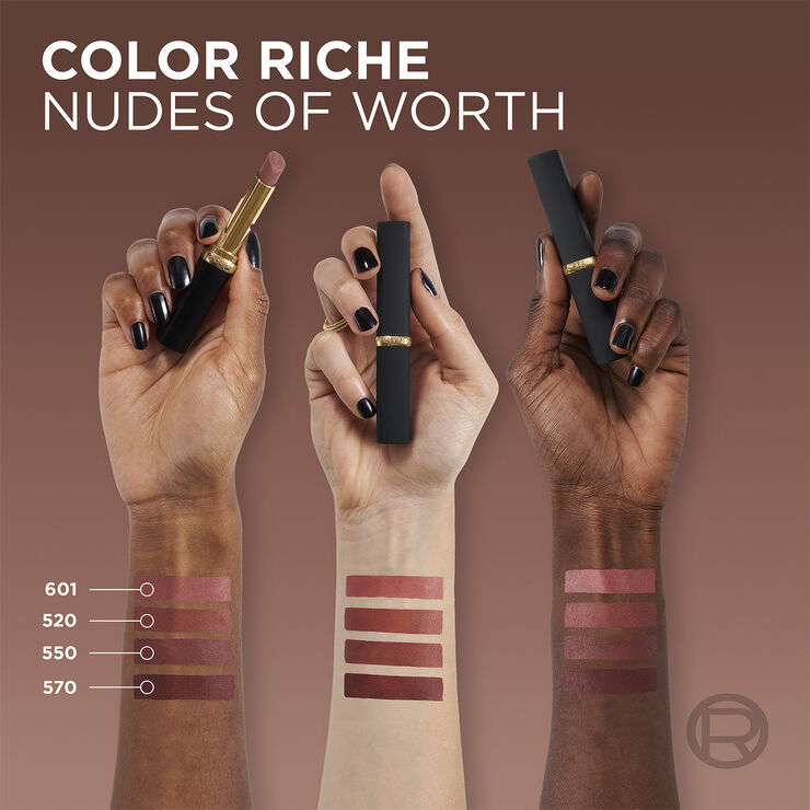 L'Oréal Paris L'Oréal Paris Color Riche Intense Volume Matte Nudes Of Worth Lipstick