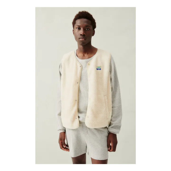 American Vintage Veste Sans Manches Hoktown | Ecru