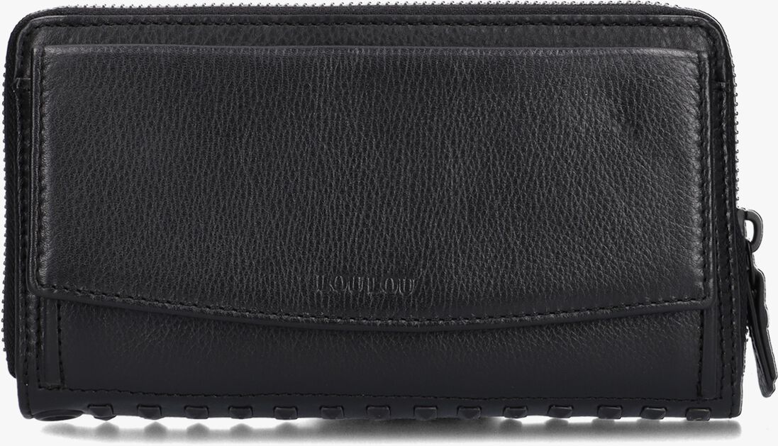 LOULOU ESSENTIELS zwarte loulou essentiels portemonnee slb16xs fierce