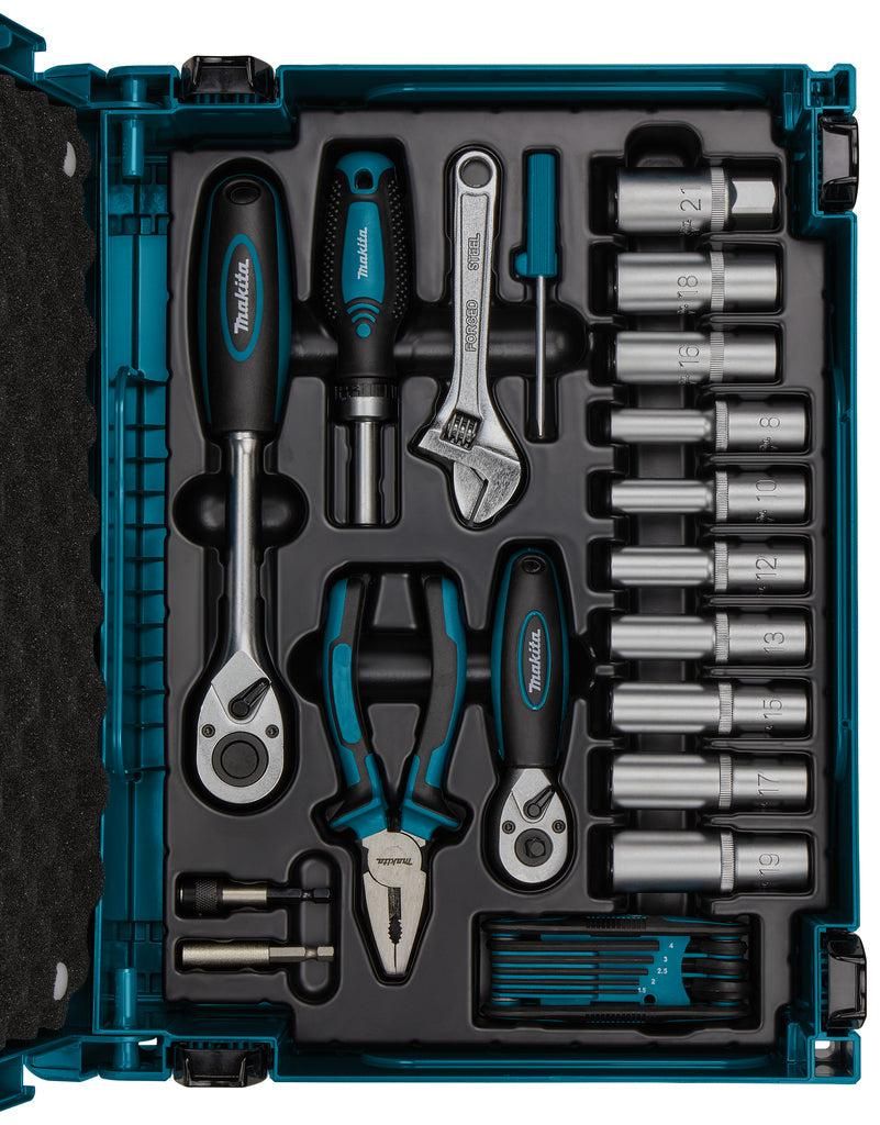 Makita E-11542 Handgereedschapset 87-delig in Mbox