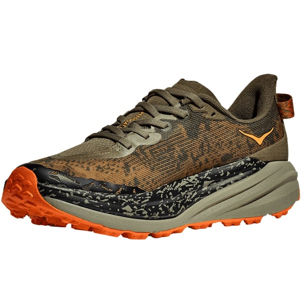 Chaussure trail HOKA ONE ONE SPEEDGOAT 6 WIDE ANTIQUE OLIVE / SQUASH