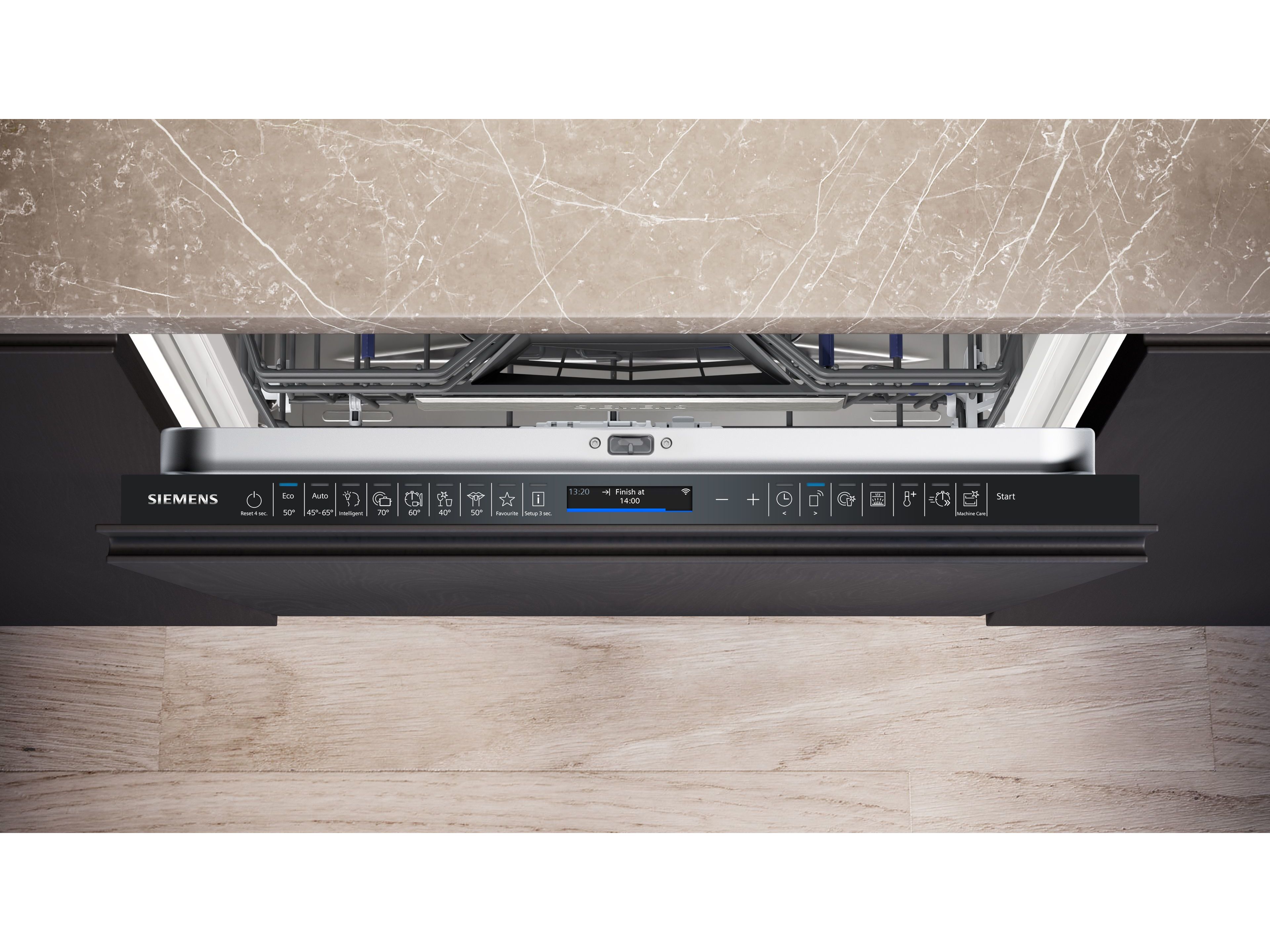 MÁQUINA DE LAVAR LOIÇA ENCASTRE SIEMENS SX87TX02CE INOX A 14CONJUNTOS