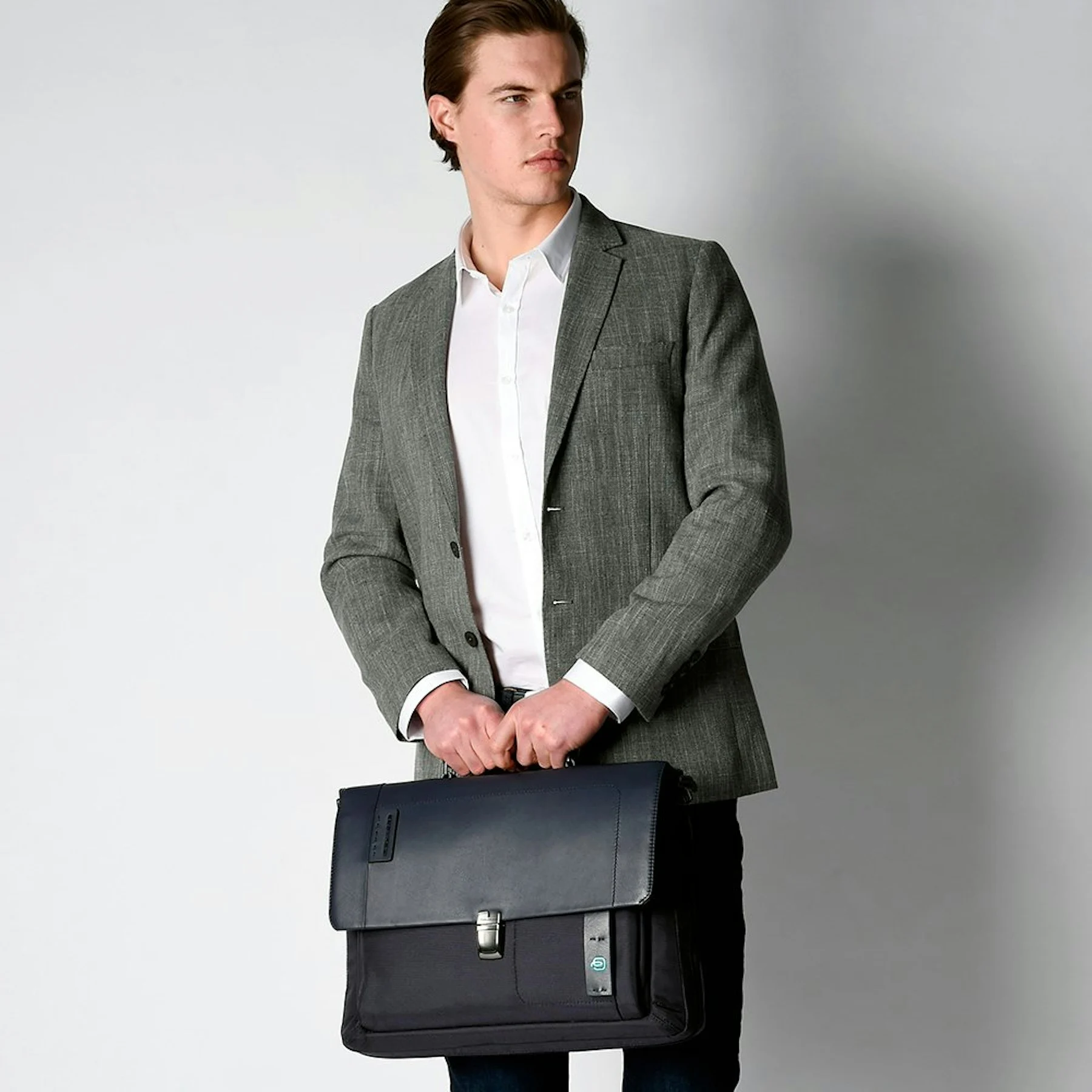 Mallette en cuir | Noir