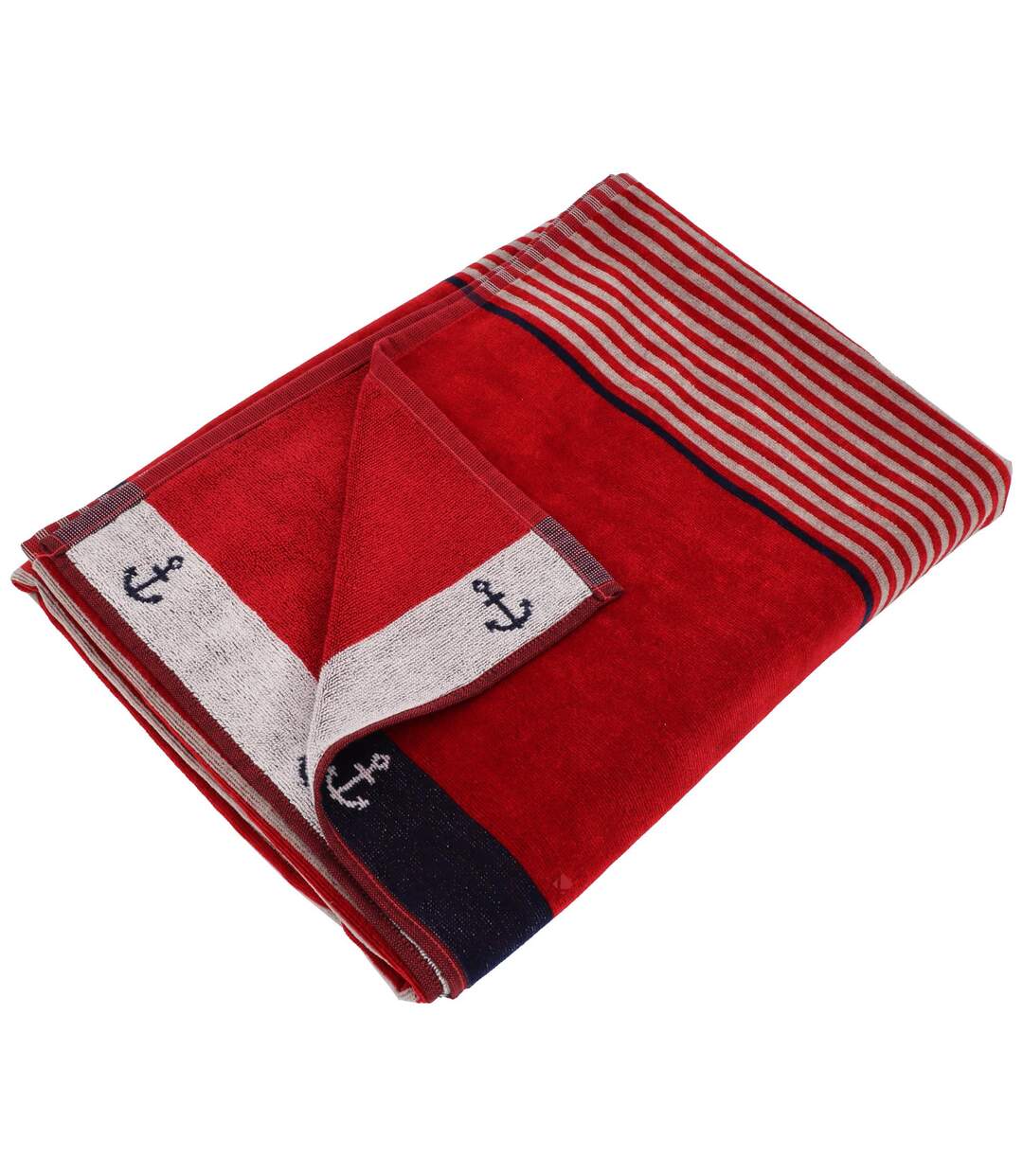 Drap de plage 100x180 cm SAILOR vert