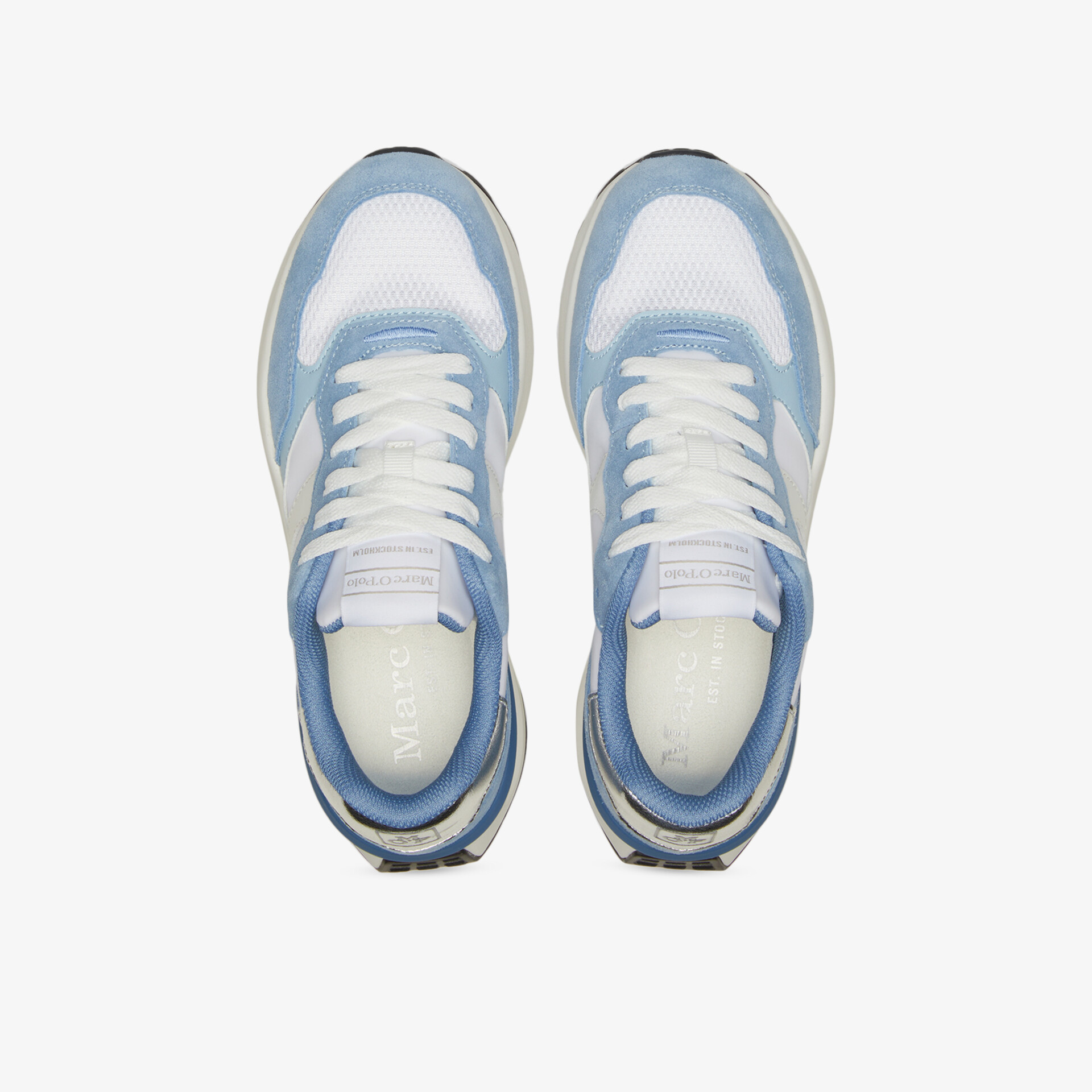 Marc O´Polo Damen Sneaker Low blau