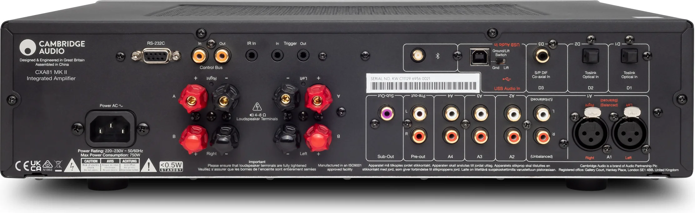 Cambridge CXA81 MKII Amplis hi-fi stéréo
