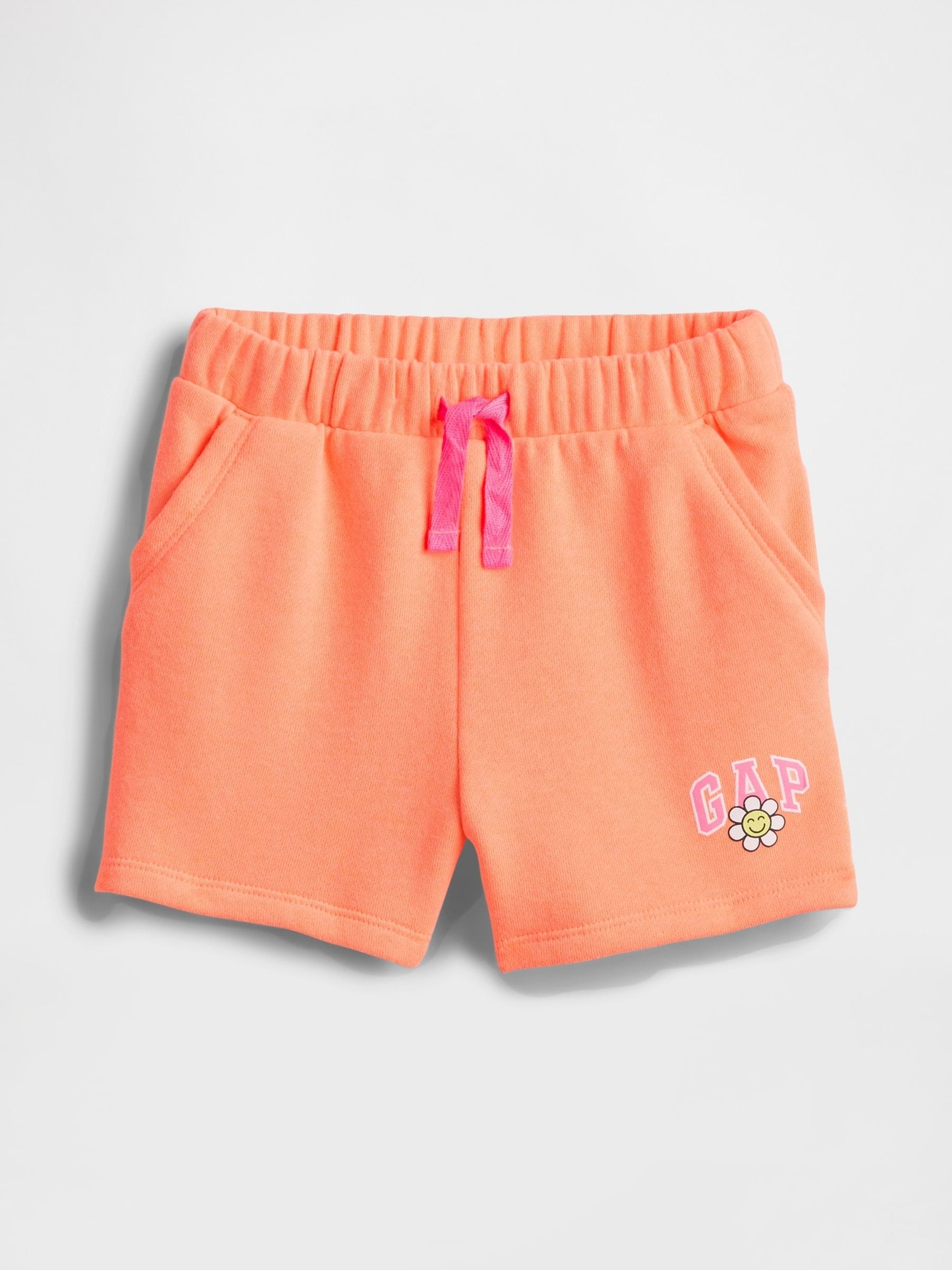 Gap logo shorts met elastische taille (6mnd -5jr)