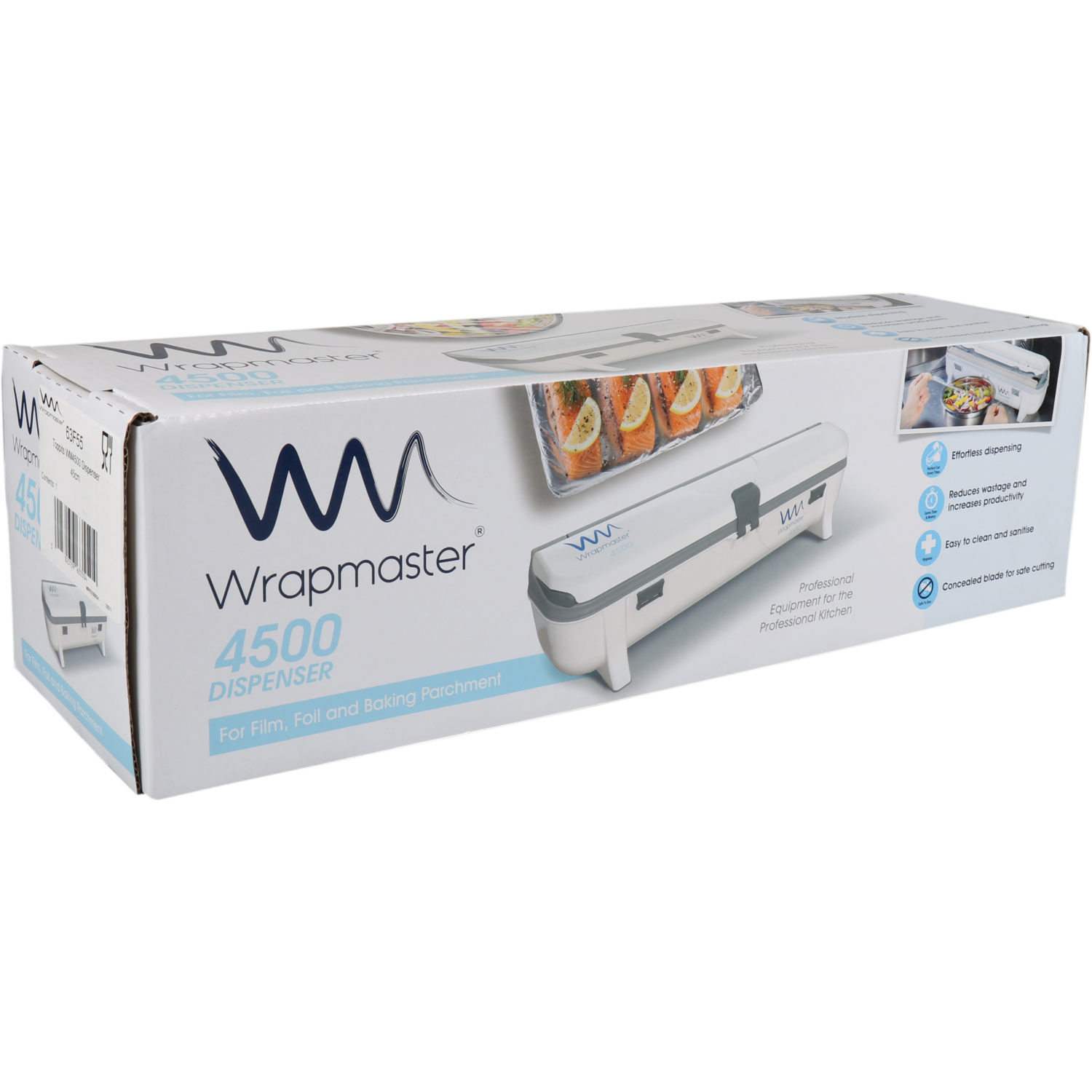 Wrapmaster dispenser, Type: WM 4500, wit/grijs