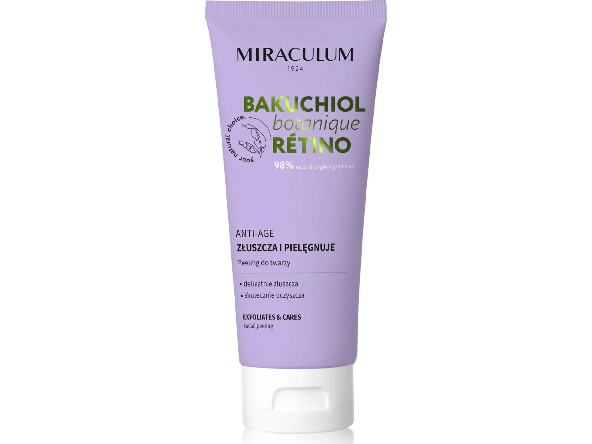 MIRACULUM_Bakuchiol Anti Age skin care and exfoliating facial scrub 100ml