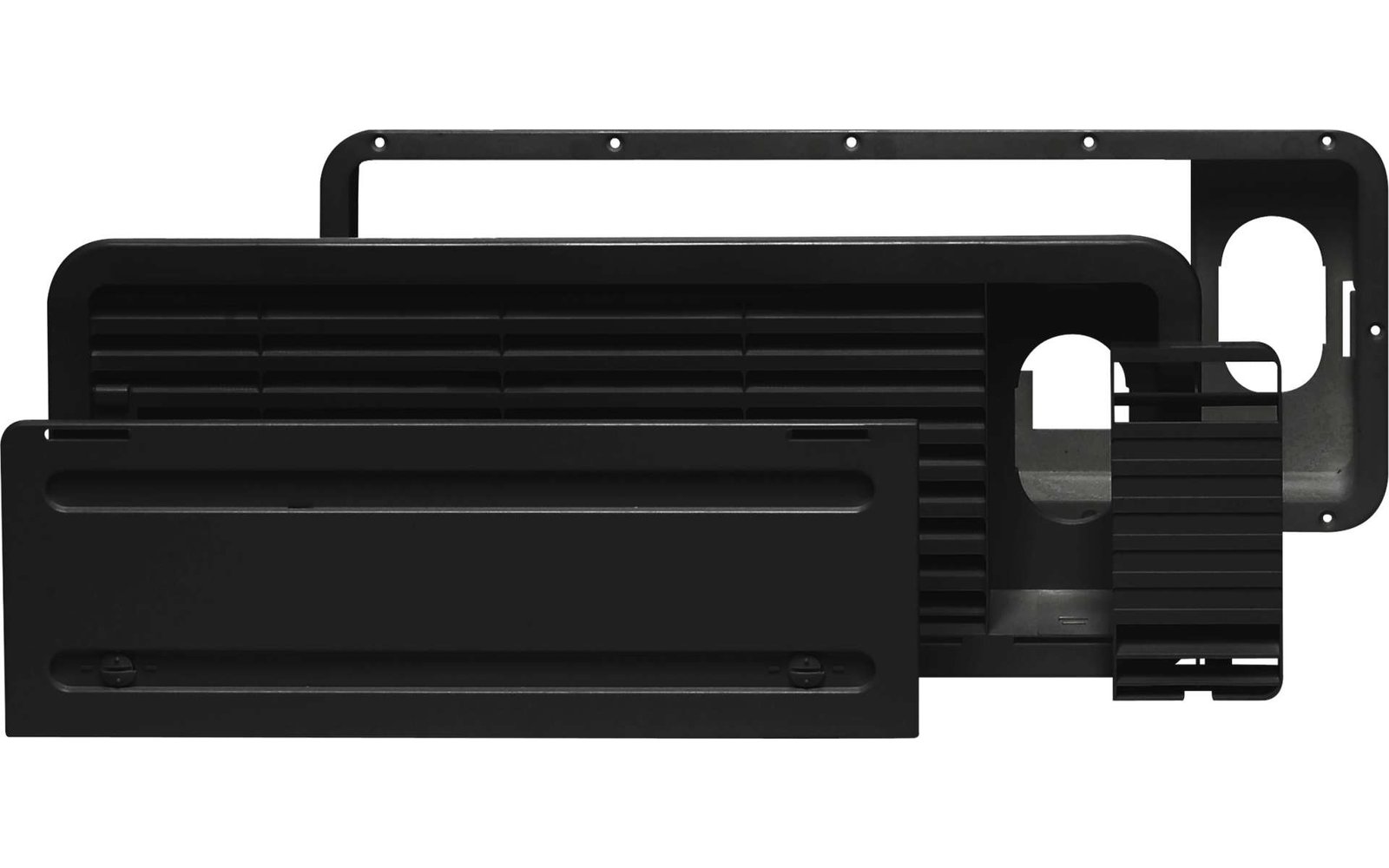 Dometic Lüftungsgitter LS 100 oben für Kühlschränke mit einer Tür schwarz