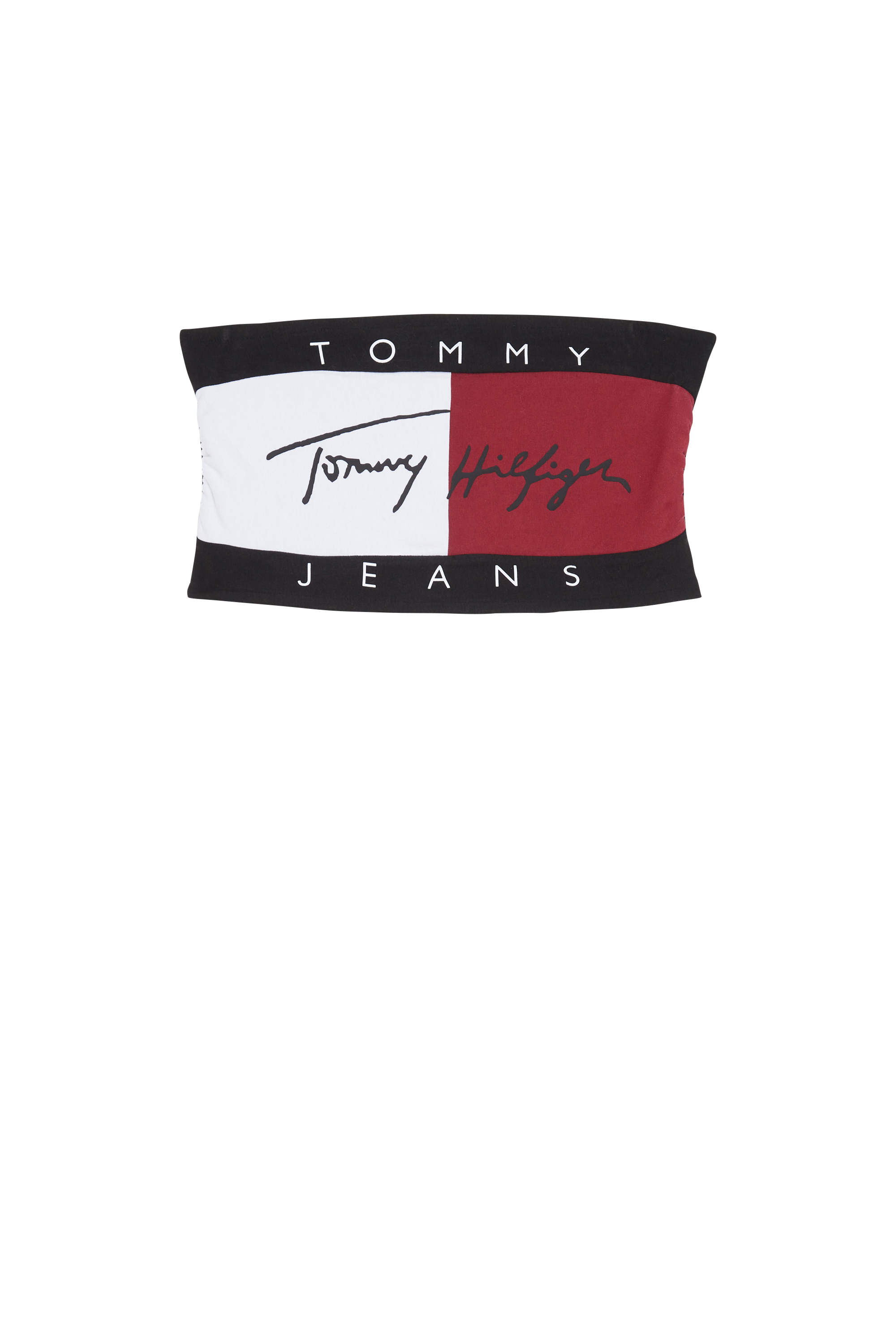 TOMMY JEANS Bandeau BANDEAU Noir